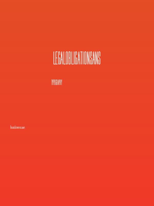 LegalObligationSans Poster