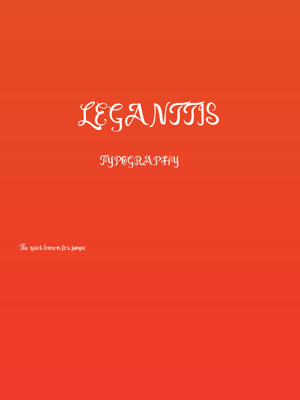 Leganttis Poster