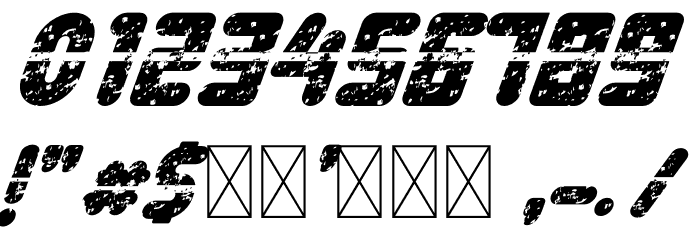 Legend Bold Italic Font OTHER CHARS