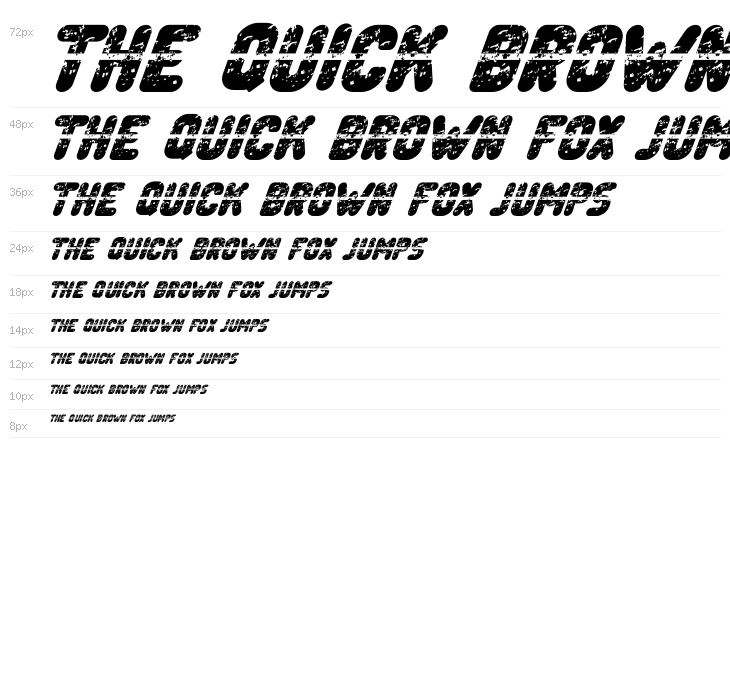 Legend Bold Italic Waterfall