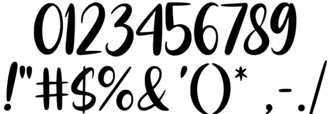 Legend of the Elves Font OTHER CHARS