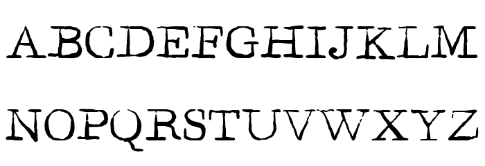 Legend of the Giant Penguin Sea Monster Font LOWERCASE