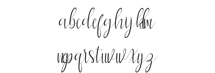 Legenda Font LOWERCASE