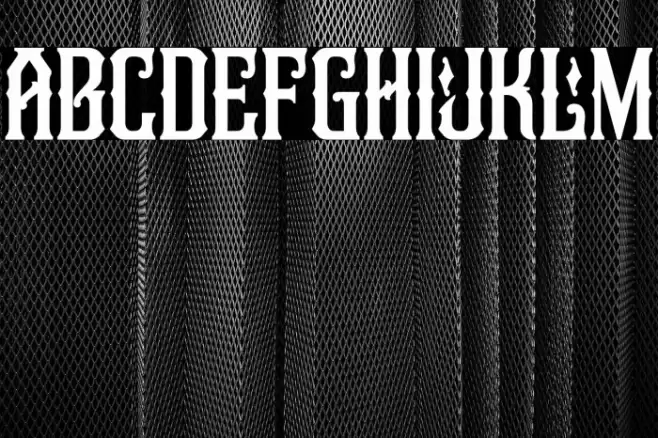 LegendaireFREE Font examples