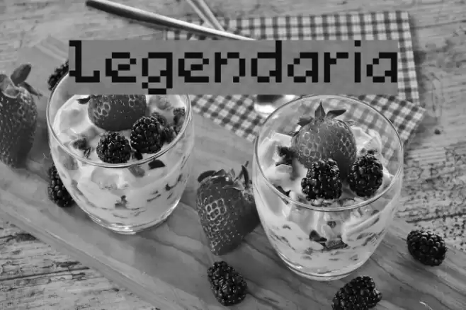 Legendaria Font examples