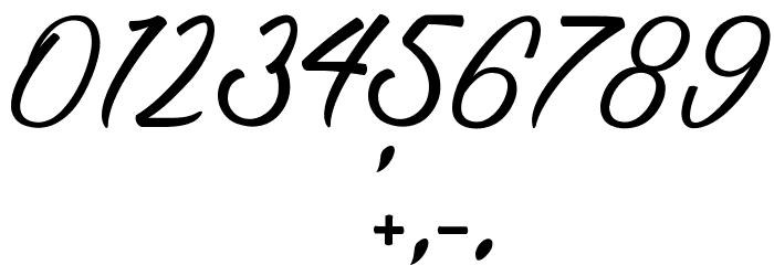 Legendary Hollywood Font OTHER CHARS