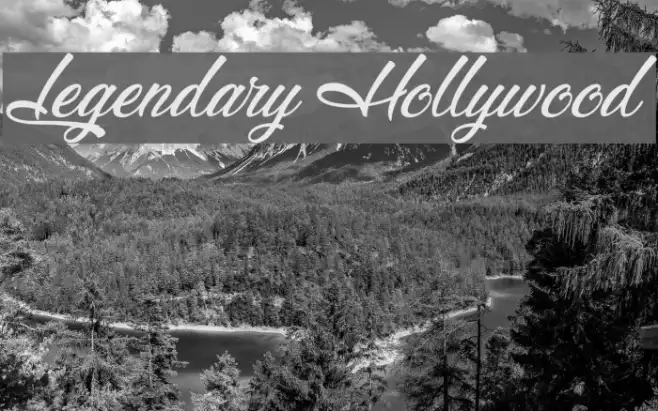 Legendary Hollywood Example 1