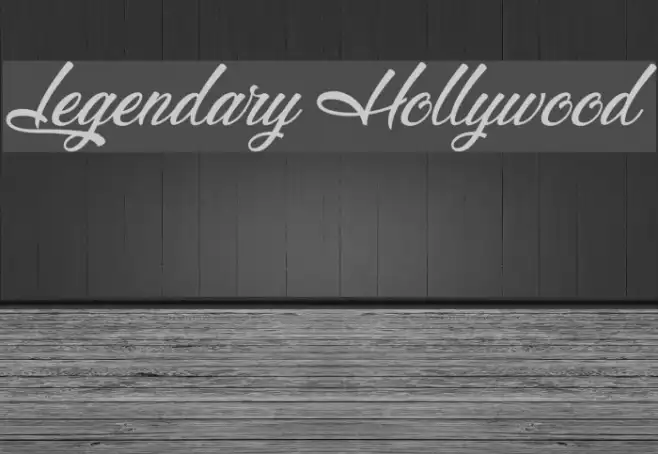 Legendary Hollywood Example 2