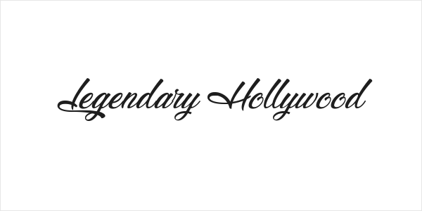 Legendary Hollywood Logo