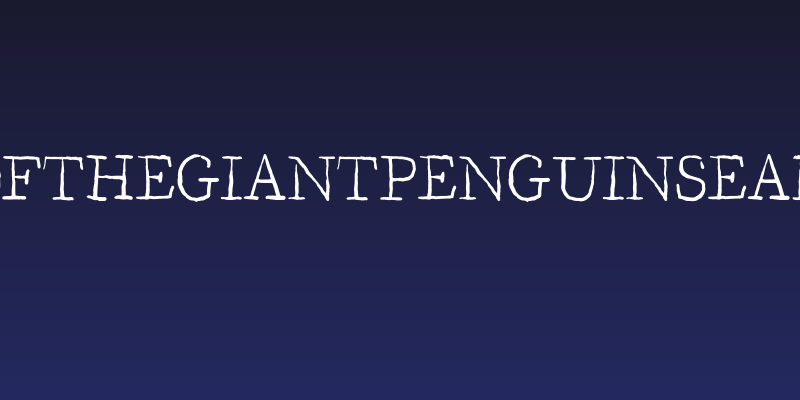 LegendoftheGiantPenguinSeaMonster Social Header