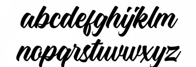 Legends Schriftart Kleinbuchstaben