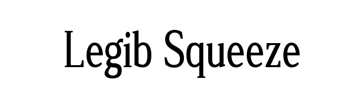Legib Squeeze  Fuentes Gratis Descargar