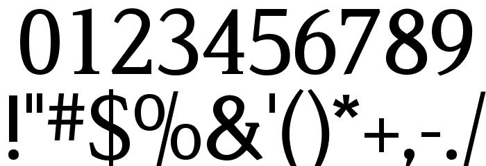 Legibility Font OTHER CHARS