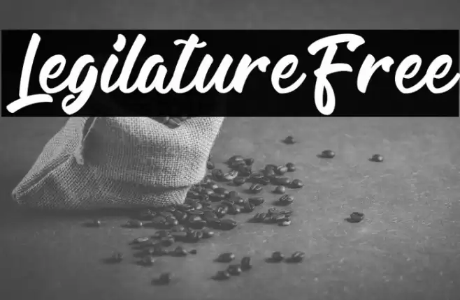 LegilatureFree Font examples