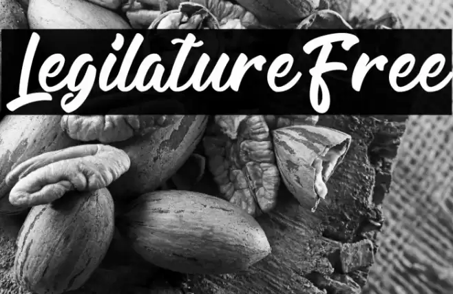 LegilatureFree Font examples