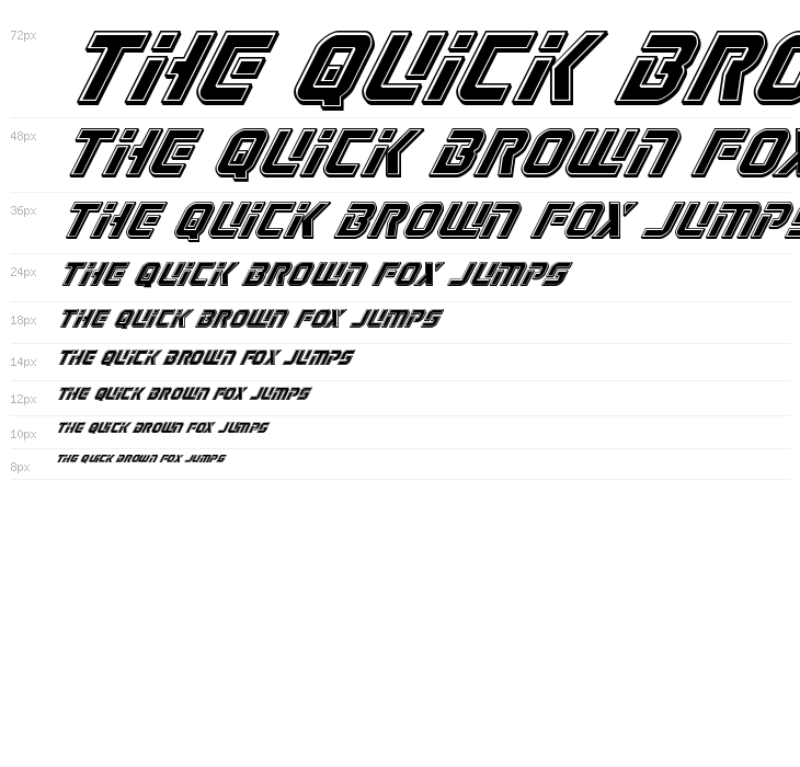 Legio Sabina Bevel Italic Waterfall