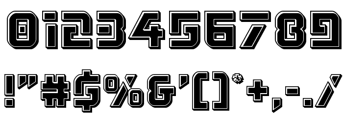 Legio Sabina Bevel Font OTHER CHARS