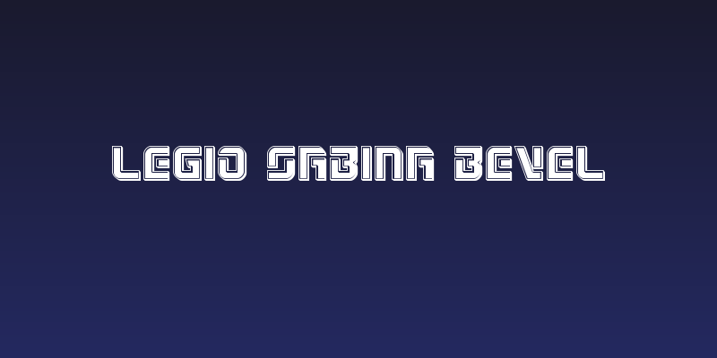 Legio Sabina Bevel Social Header