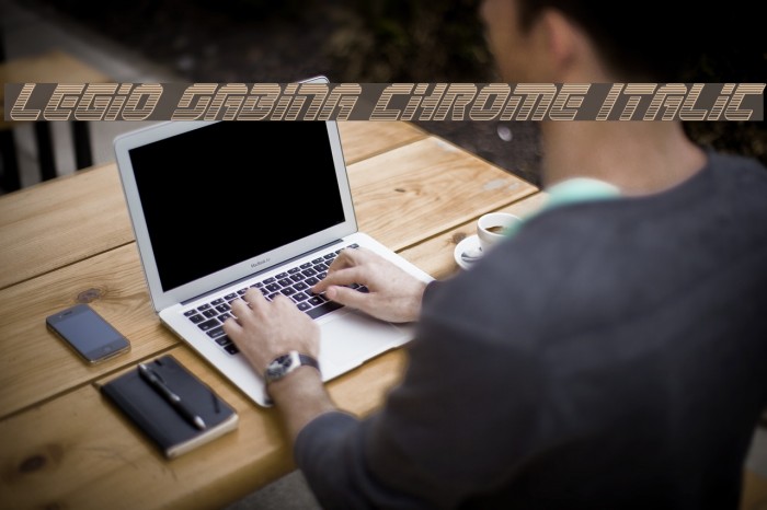 Legio Sabina Chrome Italic Example 3