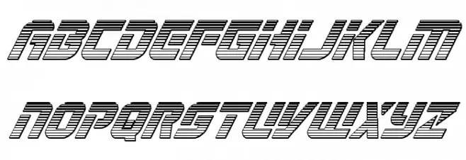 Legio Sabina Chrome Italic Font LOWERCASE