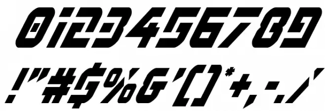 Legio Sabina Condensed Italic Font OTHER CHARS