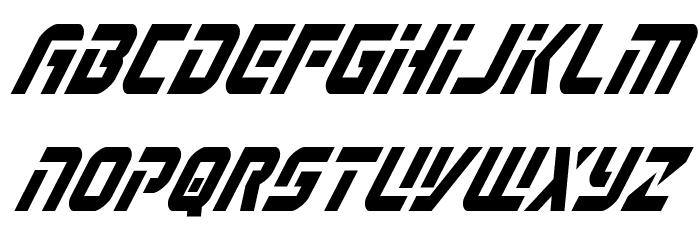 Legio Sabina Condensed Italic Font LOWERCASE