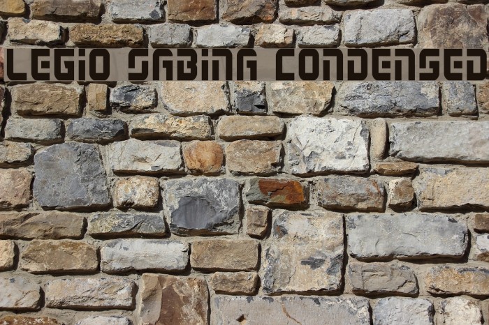 Legio Sabina Condensed Example 2