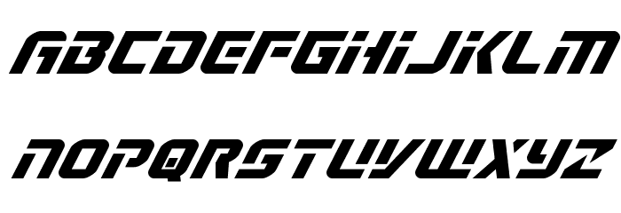 Legio Sabina Expanded Italic Font LOWERCASE