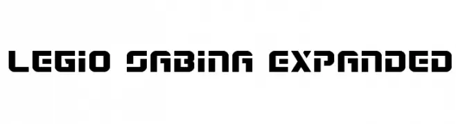 Legio Sabina Expanded  Скачать бесплатные шрифты