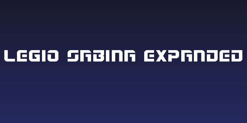 Legio Sabina Expanded Social Header