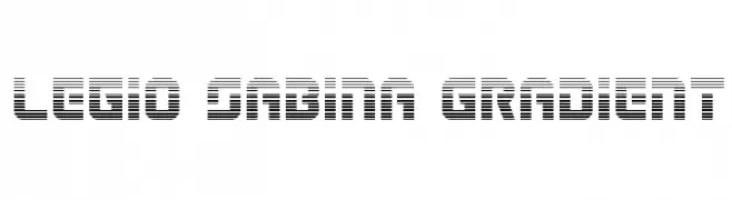 Legio Sabina Gradient  les polices de caractères gratuit tlcharger