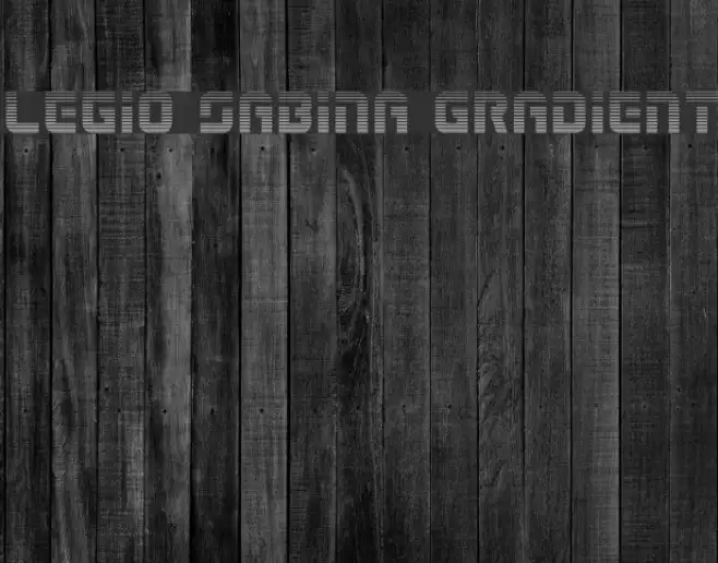 Legio Sabina Gradient Example 1
