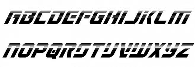 Legio Sabina Halftone Italic フォント 大文字