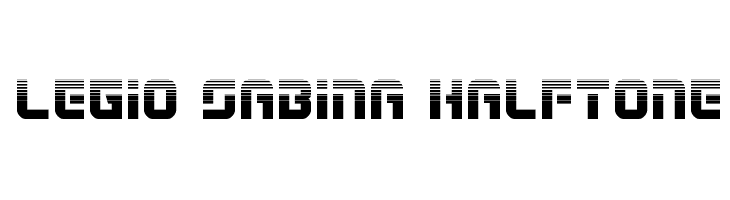 Legio Sabina Halftone  لخطوط تنزيل