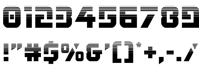 Legio Sabina Halftone Font OTHER CHARS