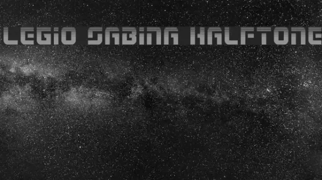 Legio Sabina Halftone Example 2