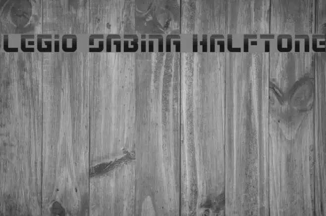 Legio Sabina Halftone Example 3