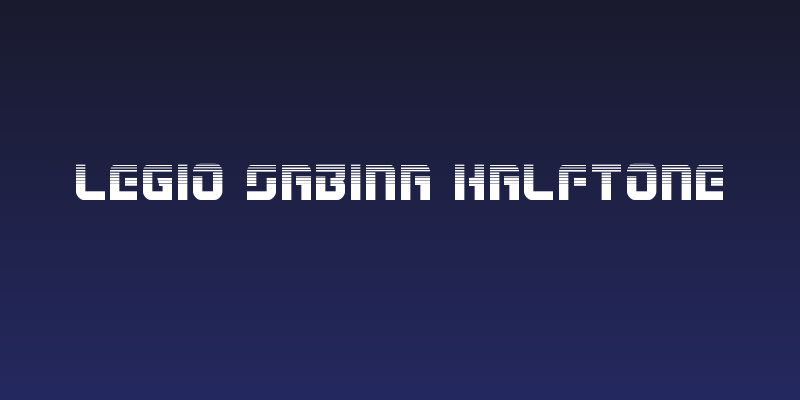 Legio Sabina Halftone Social Header