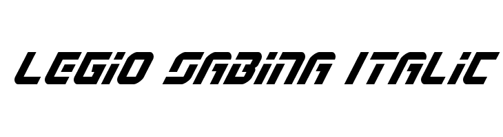 Legio Sabina Italic  नि: शुल्क फ़ॉन्ट्स डाउनलोड