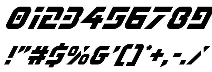Legio Sabina Italic Font OTHER CHARS