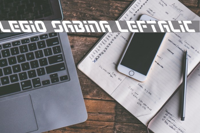 Legio Sabina Leftalic Example 2