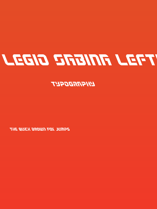 Legio Sabina Leftalic Poster