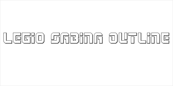 Legio Sabina Outline Logo