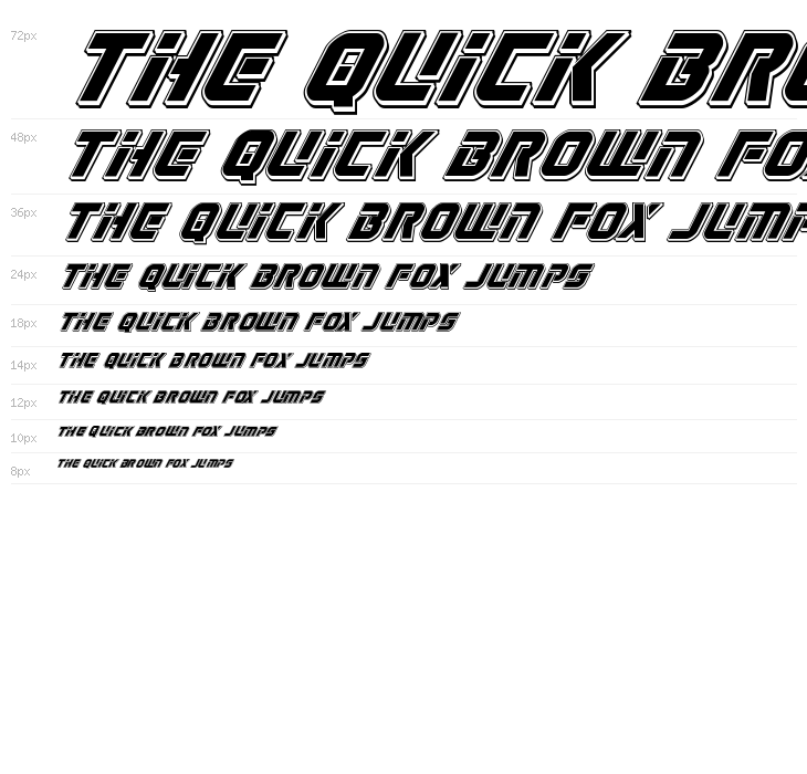 Legio Sabina Punch Italic Waterfall