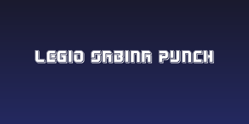Legio Sabina Punch Social Header