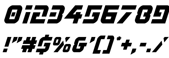 Legio Sabina Semi-Italic Font OTHER CHARS