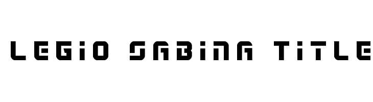 Legio Sabina Title  les polices de caractères gratuit tlcharger