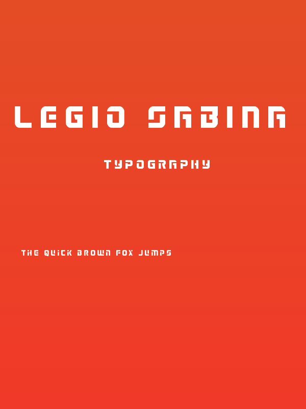 Legio Sabina Title Poster