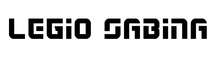 Legio Sabina  Frei Schriftart Herunterladen