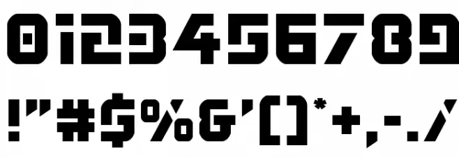 Legio Sabina Font OTHER CHARS